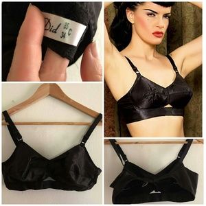 What Katie Did Bullet Bra Size 34 C Retro Pinup